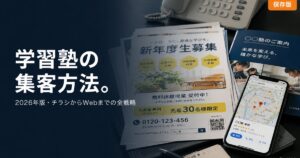 学習塾 集客方法 完全ガイドのアイキャッチ