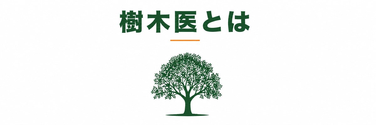 樹木医とは｜資格の概要