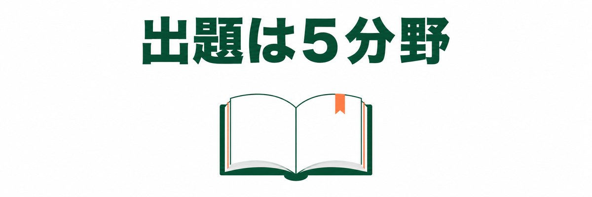 選抜試験の出題5分野