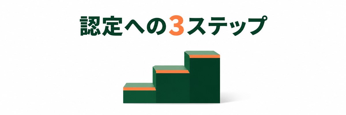 樹木医になるには｜3ステップ