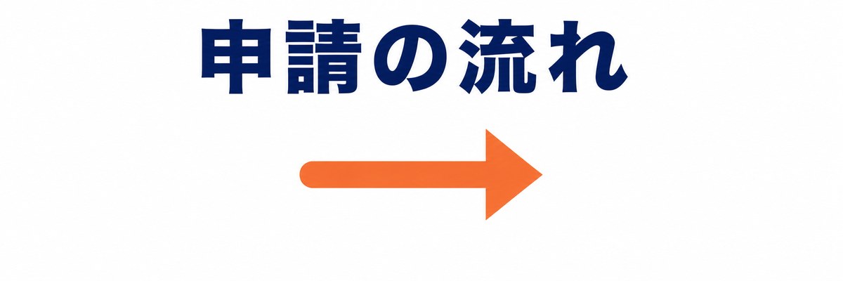 許可申請の流れ