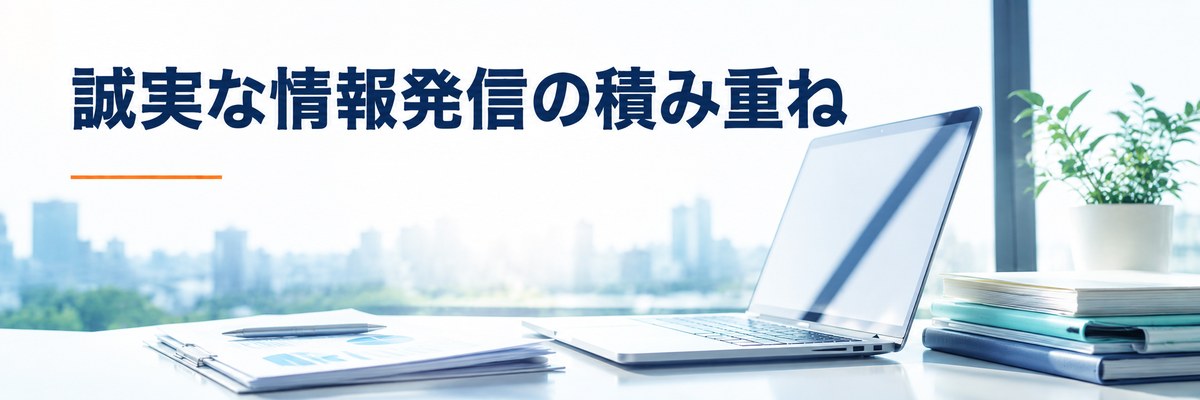 まとめ｜誠実な情報発信の積み重ね
