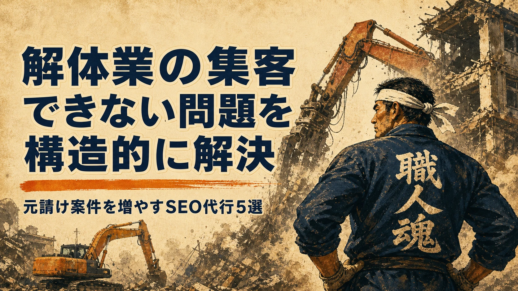 解体業・建設特殊工事