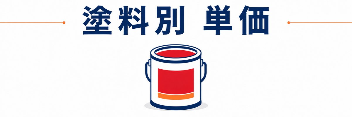塗料別 単価相場一覧